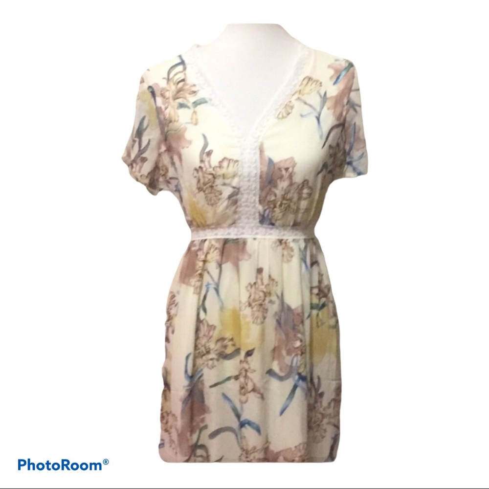 NWT Cream Maxi Dress
